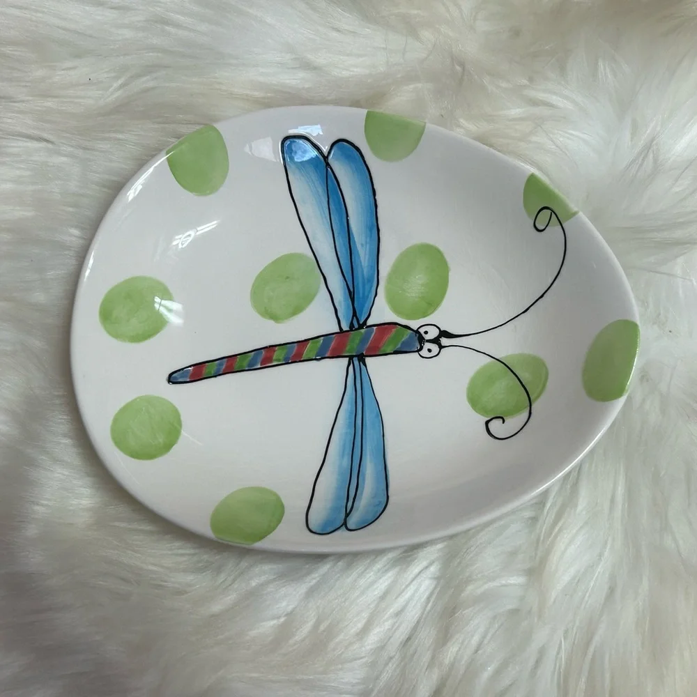 Whimsy Collection Jill Seale Boston Warehouse Set of 4 Plates - Picture 6 of 16